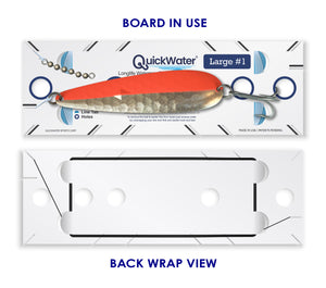 Board in use and back wrap view